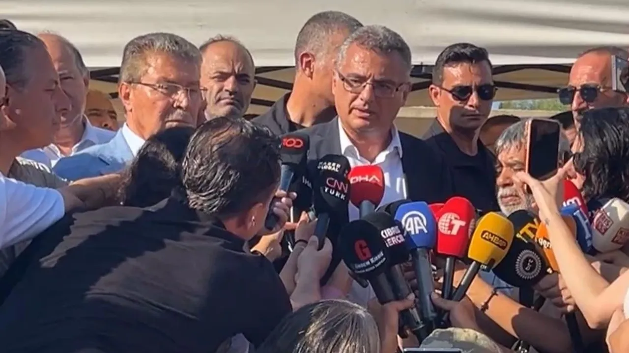Cumhurbaşkanı Erhürman: Batık gemi olduğu değerlendirilen cisim 550 metrede tespit edildi