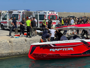 Girne açıklarında alabora olan gemiden kurtulan 3 genç yaşadıklarını anlattı