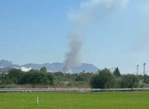 Güngör Çöplüğü’nde yangın