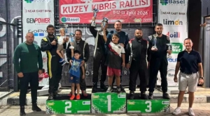 Gülgün Süt Kuzey Kıbrıs Rallisi tamamlandı