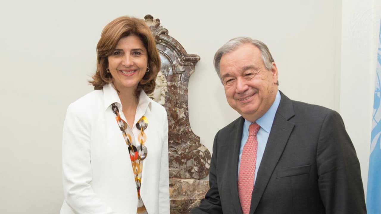 Holguin ile Guterres telefonda görüştü