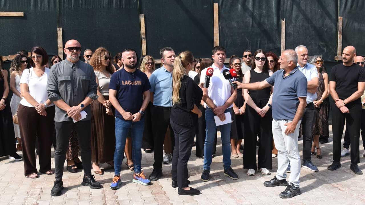KTOEÖS, Namık Kemal Lisesi’nde basın açıklaması yaptı