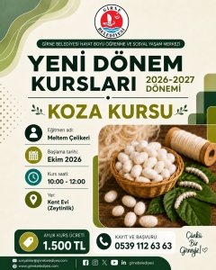 Girne Belediyesi’nin Fotoğrafçılık, Koza, Pilates ve Arjantin Tango kursları başlıyor