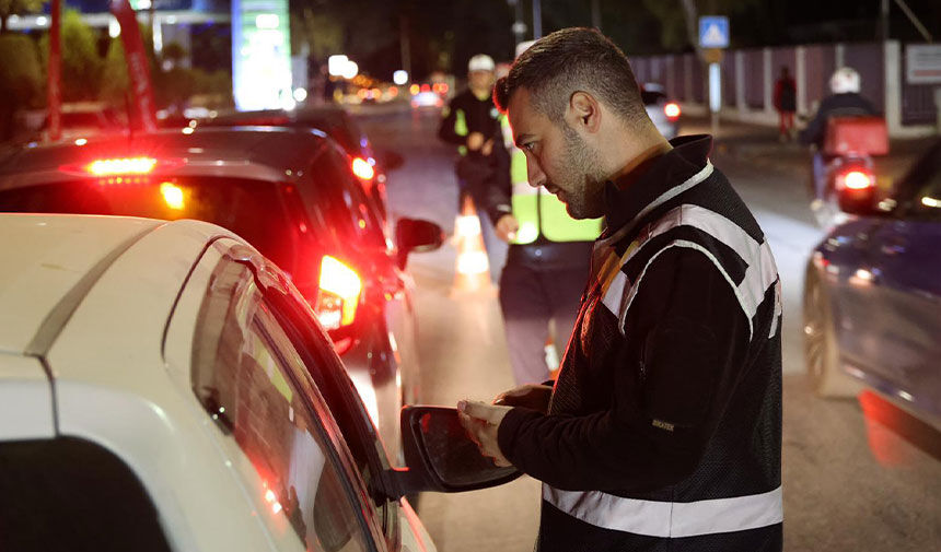 Lefkoşa ve İskele’de gece denetimi: 612 sürücü rapor edildi