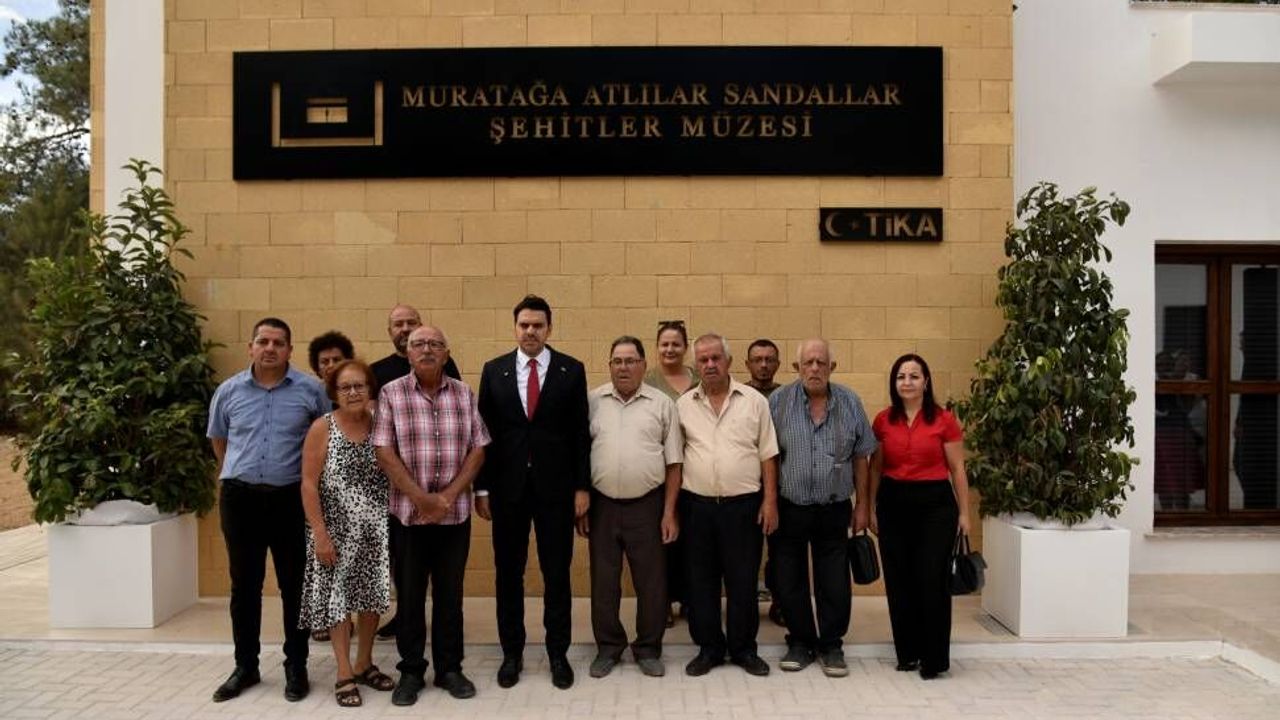 Eren, Muratağa-Atlılar-Sandallar Şehitler Müzesi’nde şehit yakınlarıyla bir araya geldi