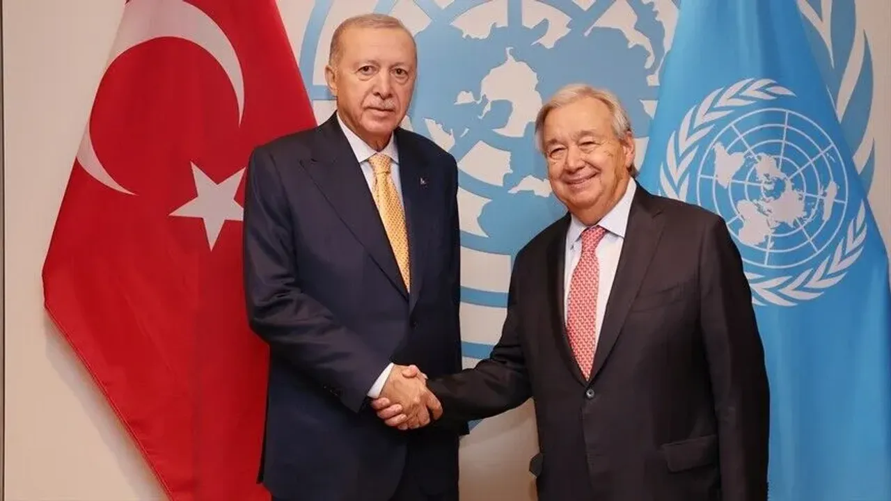 Erdoğan, BM Genel Sekreteri Guterres ile görüştü