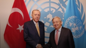 Türkiye Cumhurbaşkanı Erdoğan, Guterres ile bir araya geldi