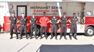 İtfaiye Haftası dolayısıyla kan bağışı etkinliği