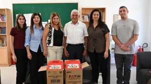 Özçınar, ilköğretim kurumlarına ziyaretlerini sürdürüyor