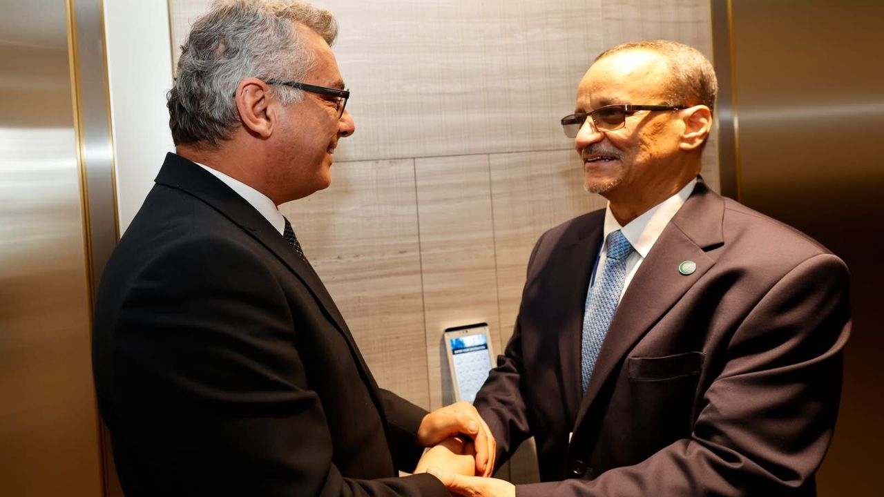 Erhürman, İİT Genel Sekreteri Ahmed ile görüştü