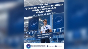 Su Sporları Federasyonu’nu “Aday Yüzme Hakem Kursu” düzenliyor