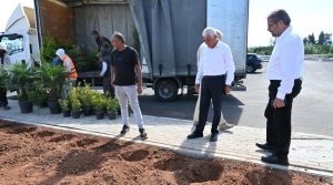 Özçınar, yeni Güzelyurt Hastanesi’ndeki çalışmaları yerinde inceledi