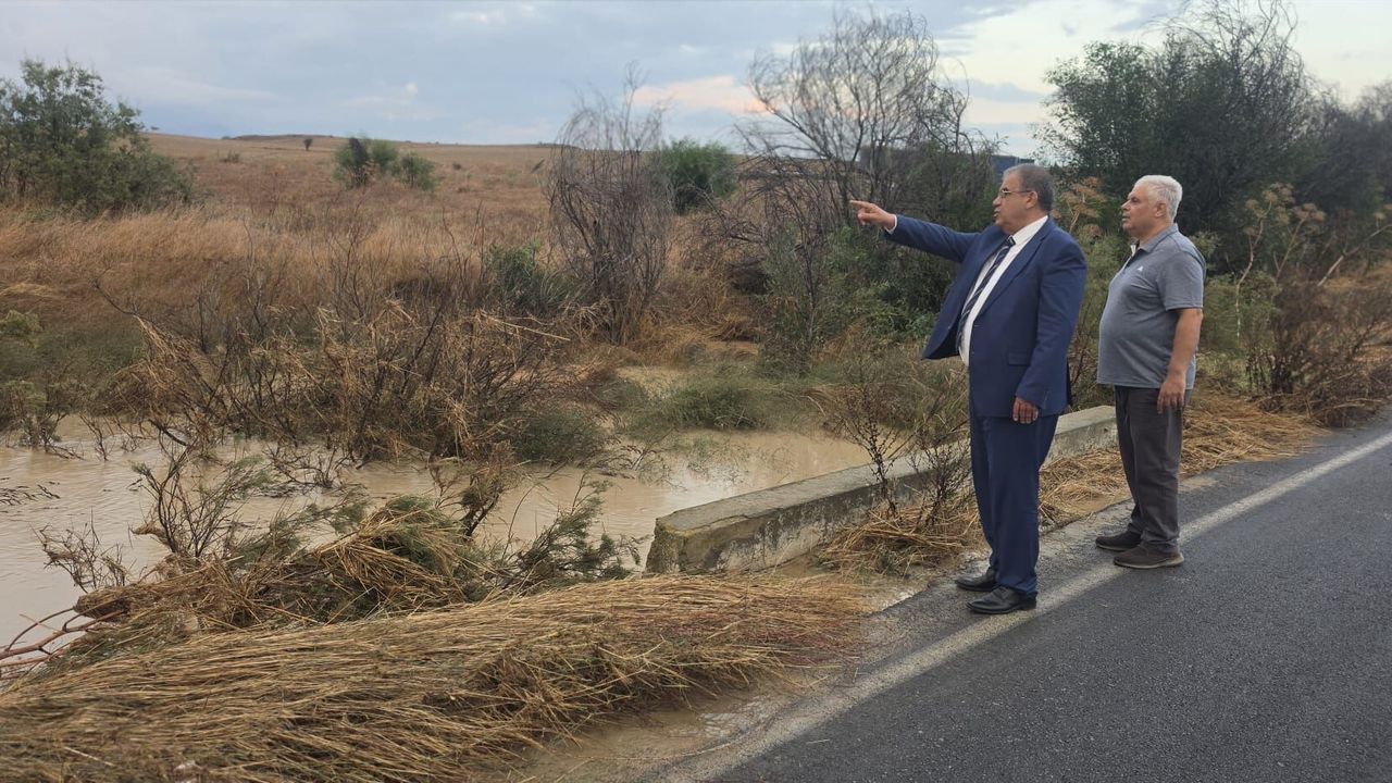 Sucuoğlu, Yılmazköy-Kılıçaslan güzergâhında incelemelerde bulundu