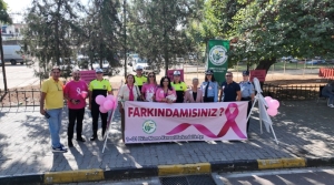 “Meme Kanseri Farkındalık Ayı” dolayısıyla farkındalık etkinliği