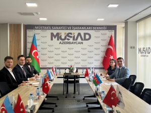 “Ebedi Birlik” Gençler Kamu Birliği, Genç MÜSİAD Azerbaycan’ı ziyaret etti