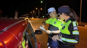 Trafik denetimlerinde 264 sürücü rapor edildi, 22 araç trafikten men edildi