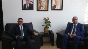 Sucuoğlu, Küçüközdemir’i kabul etti: Dijital dönüşüm ve iletişim altyapısı ele alındı