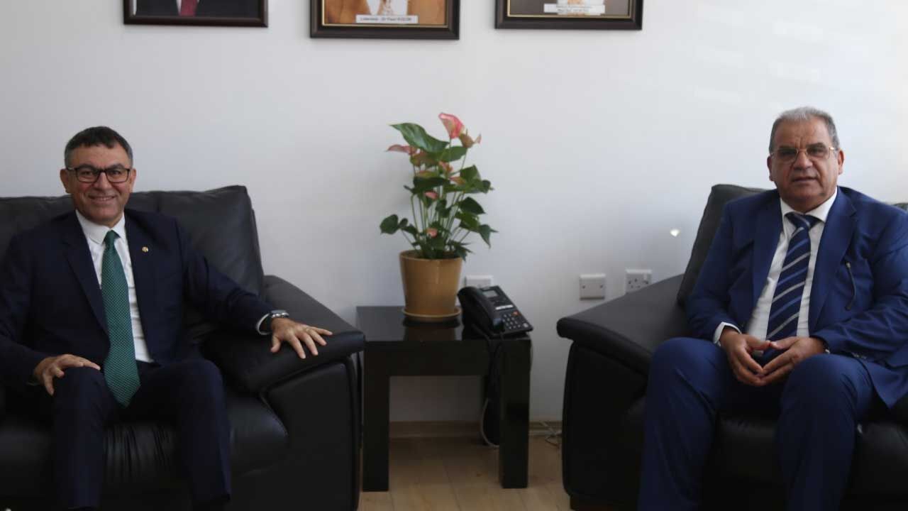 Bakan Sucuoğlu, Turkcell Genel Müdürü Küçüközdemir ve beraberindeki heyeti kabul etti