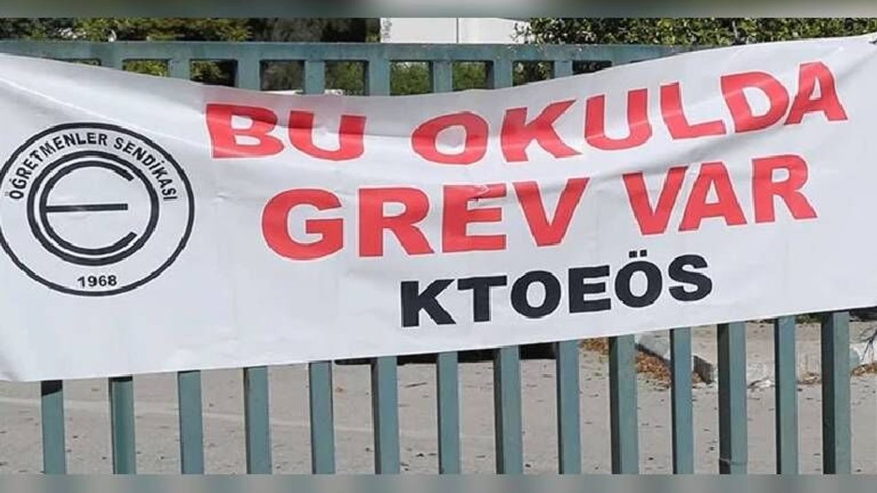 KTOEÖS, Gazimağusa okullarında yarın öğleden sonra grev yapacak