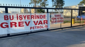 Kıbrıs Türk Petrolleri’ndeki uyarı grevi devam ediyor