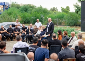 UBP Gazimağusa Belediye Başkan adayı Bozkurt, sanayi bölgesini ziyaret etti