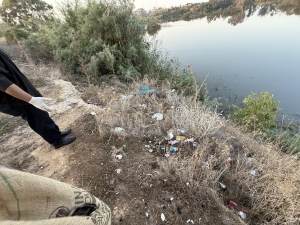 Ayluga Sulak Alanı’nda temizlik ve kuş gözlemi etkinliği düzenlendi