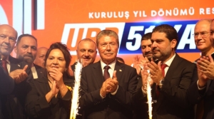 UBP’nin 51. kuruluş yıl dönümü resepsiyonla kutlandı