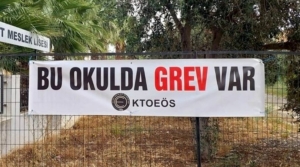 Güzelyurt ve Lefke bölgesindeki okullar öğleden sonra grevde