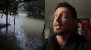 Murat Boz, İstanbul’da sağanak yağış sonrası stüdyoda mahsur kaldı