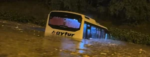 İstanbul’da 115 yıllık kayıtlardaki en yüksek üçüncü günlük yağış ölçüldü