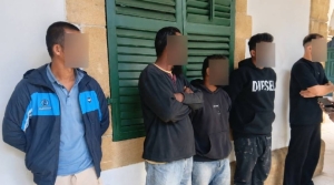 Gönyeli’de izinsiz ikamet eden 5 kişi tutuklandı
