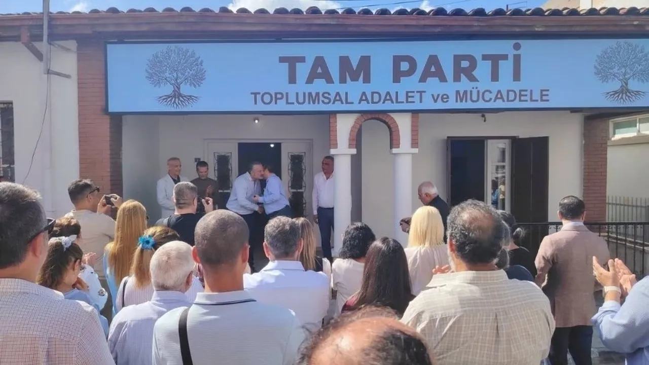 Tam Parti Güzelyurt ilçe binası düzenlenen açılış töreniyle hizmete girdi