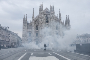 Milano’da hayat pahalılığı protestolarında 160 gözaltı