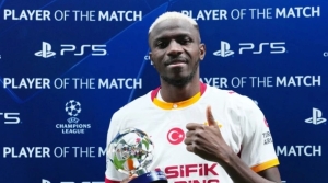 Victor Osimhen, Lille – Galatasaray maçının oyuncusu seçildi