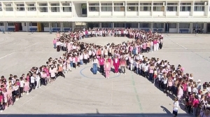 23 Nisan İlkokulu’ndan pembe dayanışma