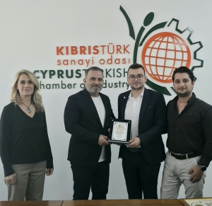 Genç Girişimciler ve Üreticiler Derneği, Sanayi Odası’nı ziyaret etti