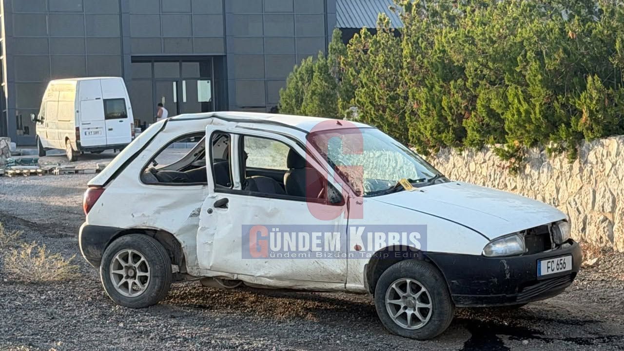 Alayköy’de feci kaza: Sürücü beyin kanaması geçirdi