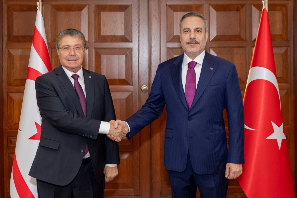 Başbakan Üstel, Fidan ile görüştü