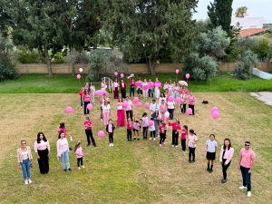 Pile Türk İlkokulu’nda “Pembe Gün” etkinliği düzenlendi