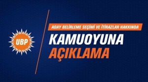 UBP’den açıklama: “Seçim ve sonuçları Yasa, Tüzük ve Yönetmeliğe uygundur”