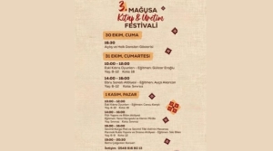 Mağusa Kitap ve Üretim Festivali yarın başlıyor