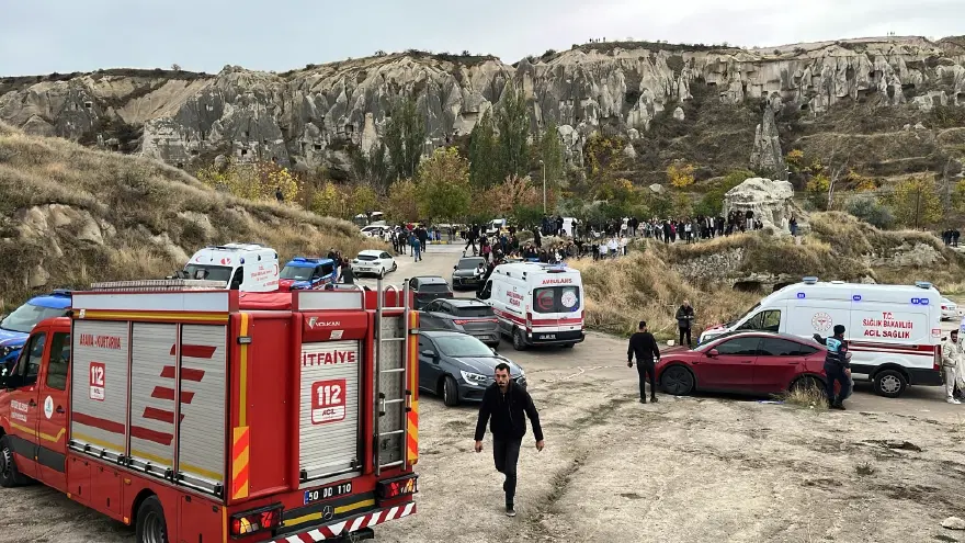 Göreme’de peribacası çöktü: 2 kişi hayatını kaybetti