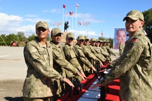 Sonbahar 1’inci Dönem Celbi acemi erleri ant içti