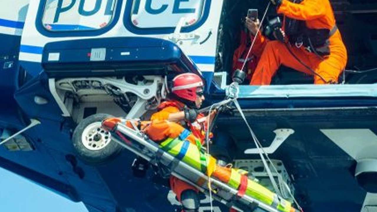 Baf açıklarında gemi battı, 10 mürettebat kurtarıldı
